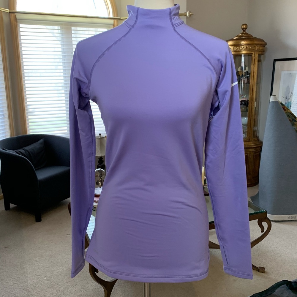 Nike Pro- Dri Fit fleece lined compression shirt